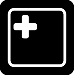 Plus Key On Keyboard Laser Cut Svg File, Free Vectors File